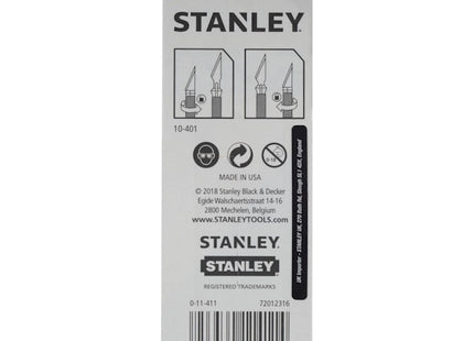STANLEY LAME PER TAGLIABALSA AD ANGOLO ACUTO CONF.PZ5