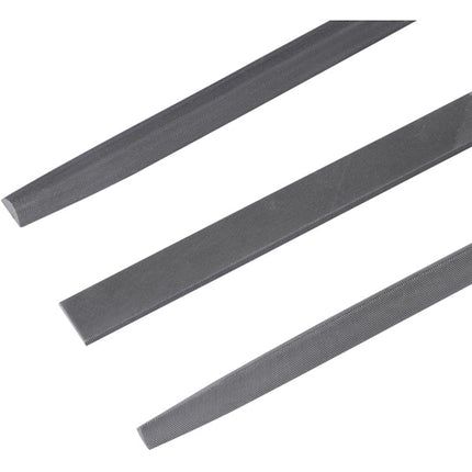 STANLEY SET 3 LIME TRIANGOLARE MEZZATONDA E PIATTA DA MM200