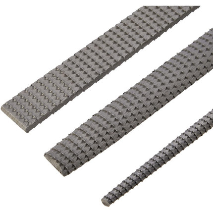 STANLEY SET 3 RASPE PIATTA MEZZATONDA E TONDA DA MM200
