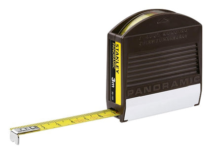 STANLEY FLESSOMETRO PANORAMIC MT3 NASTRO MM12,7