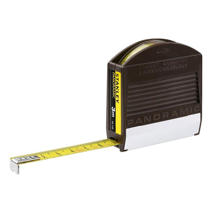 STANLEY FLESSOMETRO PANORAMIC MT3 NASTRO MM12,7