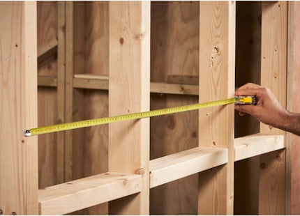 STANLEY FLESSOMETRO POWERLOCK CASSA METALLICA MT 3 NASTRO MM12,7