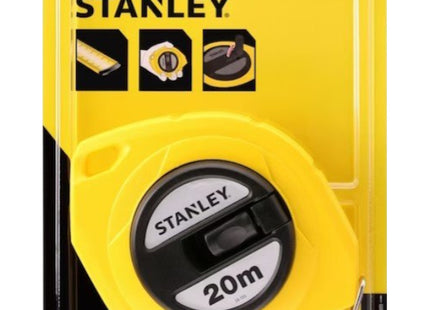 STANLEY ROTELLA METRICA STANLEY NASTRO IN ACCIAIO MM9,5 MT 20
