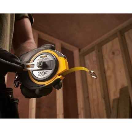 STANLEY ROTELLA METRICA FATMAX NASTRO IN ACCIAIO CASSA IN ABS MT20