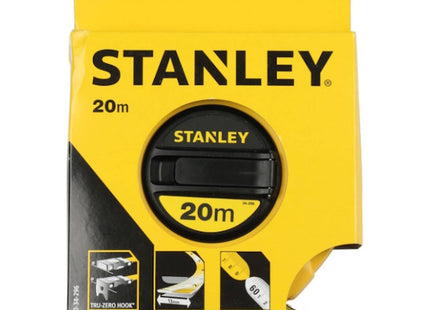 STANLEY ROTELLA METRICA STANLEY NASTRO FIBERGLASS MM12,7 MT 20