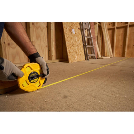 STANLEY ROTELLA METRICA STANLEY NASTRO FIBERGLASS MM12,7 MT 30
