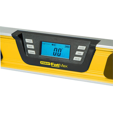 STANLEY LIVELLA DIGITALE FATMAX SCHERMO LCD 2 BOLLE CM60