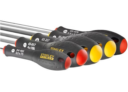 STANLEY SERIE DI 5 GIRAVITI FATMAX PUNTA A TAGLIO E CROCE PHILLIPS