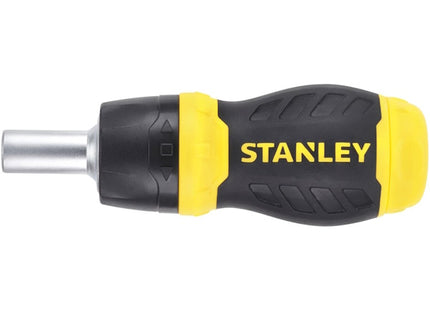 STANLEY PORTAINSERTI BITS MAGNETICO NANO A CRICCHETTO CON 6 INSERTI BITS