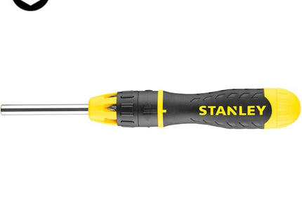 STANLEY PORTAINSERTI BITS MAGNETICO A CRICCHETTO CON 10 INSERTI BITS