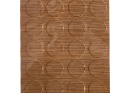 MARGOM COPRIFORO ADESIVO TONDO D.MM13 IN BLISTER DA PZ20