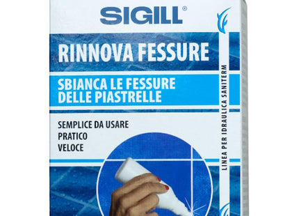 PIGAL SIGILL SANITERM RINNOVA FESSURE PIASTRELLE ML125 BIANCO
