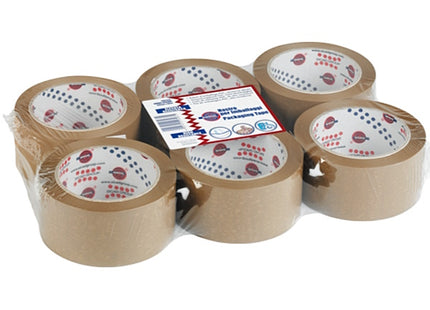 EUROCEL NASTRO ADESIVO IMBALLAGGIO AVANA MM50X66MT ART. PVC330 PZ6