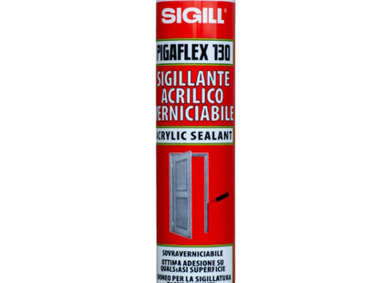 PIGAL SIGILL PIGAFLEX 130 SIGILLANTE ACRILICO VERNICIABILE GRIGIO ML280
