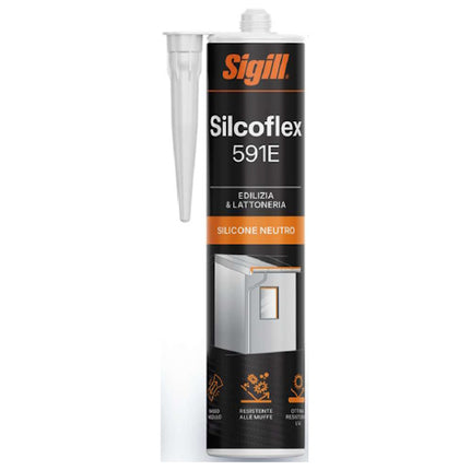 PIGAL SIGILL SILCOFLEX 591E SIGILLANTE NEUTRO TRASPARENTE ML280