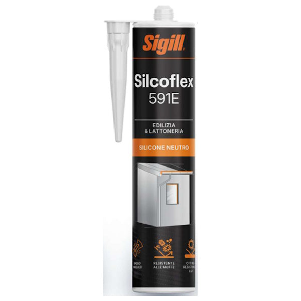 PIGAL SIGILL SILCOFLEX 591E SIGILLANTE NEUTRO TRASPARENTE ML280