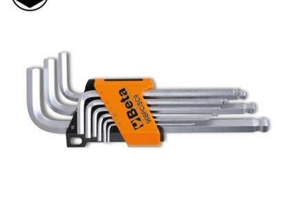 BETA    96BPC/SC9 SERIE 9 CHIAVI MASCHIO ESAGONALI PIEGATE SFERICHE(A24)