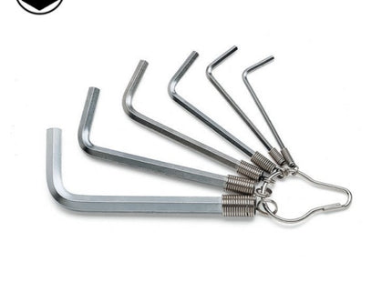 BETA    96/ST6 SERIE 6 CHIAVI MASCHIO ESAGONALI PIEGATE CROMATE