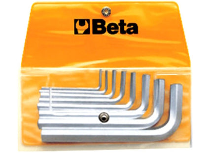 BETA    96/B10 SERIE 10 CHIAVI MASCHIO ESAGONALI PIEGATE CROMATE