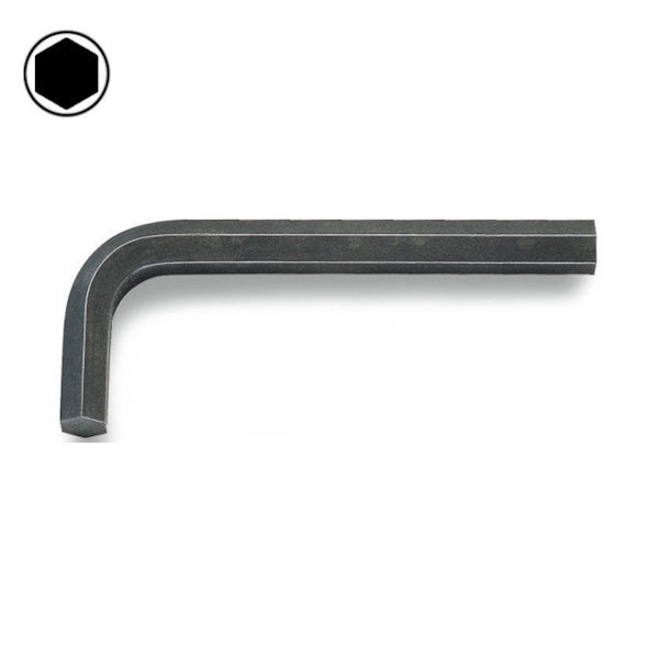 BETA    96AS CHIAVE MASCHIO ESAGONALE PIEGATA BRUNITA A POLLICI