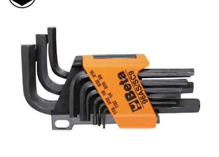 BETA    96AS/SC9 SERIE 9 CHIAVI MASCHIO ESAGONALI BRUNITE A POLLICI