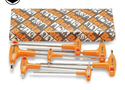 BETA    96T/S5P SERIE 5 CHIAVI MASCHIO ESAGONALI CON IMPUGNATATURA(A24)