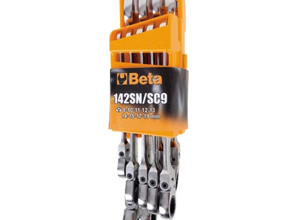 BETA   142SN/SC9 SERIE 9 CHIAVI COMBINATE A CRICCHETTO SNODATE(A2024)
