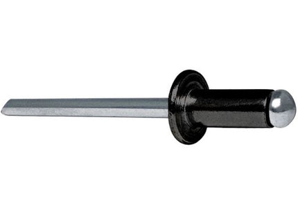 RIVIT RIVETTI IN LEGA DI ALLUMINIO TESTA CILINDRICA NERO D.MM4,8X20