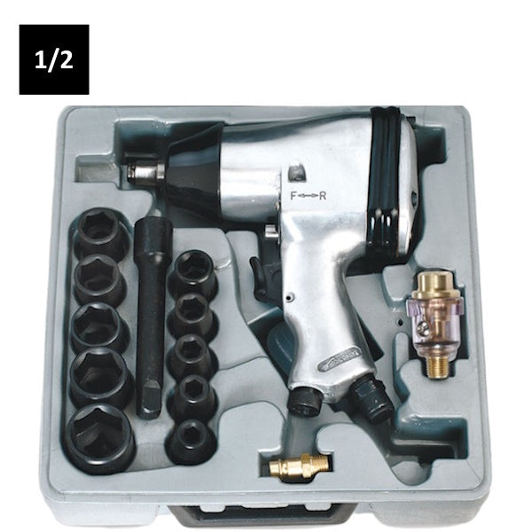 FERVI AVVITATORE AD IMPULSI DA 1/2" IN CASSETTA CON BUSSOLE PZ13