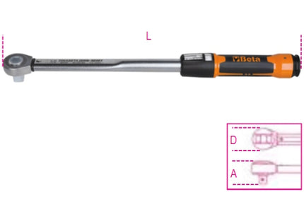 BETA   667N/40 CHIAVE DINAMOMETRICA A SCATTO DA 3/4"*