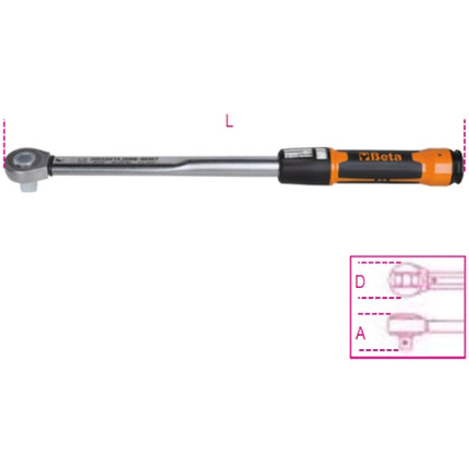 BETA   667N/40 CHIAVE DINAMOMETRICA A SCATTO DA 3/4"*