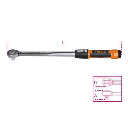 BETA   667/40 CHIAVE DINAMOMETRICA A SCATTO ZERO-RESET DA 3/4"