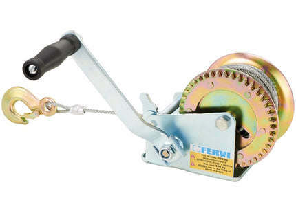 FERVI ARGANO MANUALE TIRO KG 500 CON CAVO D.MM4,5X10MT
