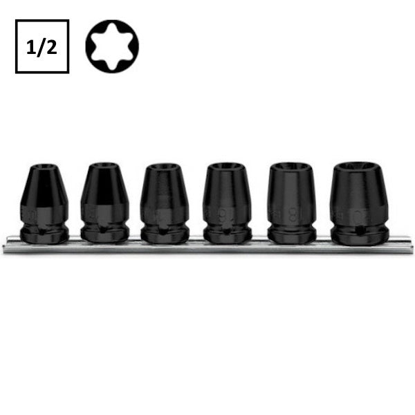 BETA   720FTX/SB6 SERIE 6 CHIAVI A BUSSOLA MACCHINA TORX DA 1/2"