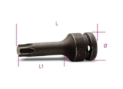 BETA   720TX CHIAVE A BUSSOLA MASCHIO MACCHINA TORX 1/2&quot;