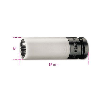 BETA   720PL CHIAVE A BUSSOLA MACCHINA ESAGONALE 1/2"