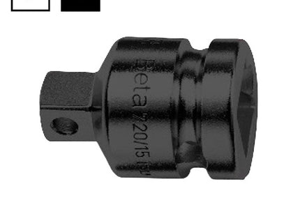 BETA   720/15 RACCORDO MACCHINA QUADRO FEMMINA 1/2" E MASCHIO 3/8"