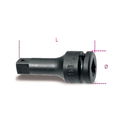 BETA   720/20 PROLUNGA MACCHINA QUADRO MASCHIO E FEMMINA MM 75 1/2"