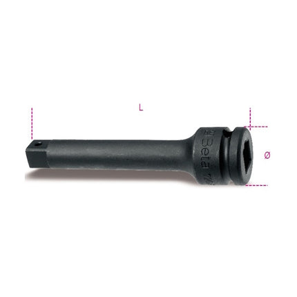 BETA   720/21 PROLUNGA MACCHINA QUADRO MASCHIO E FEMMINA MM125 1/2"