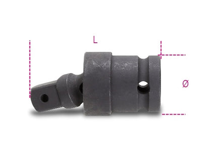 BETA   720/25 SNODO MACCHINA QUADRO MASCHIO E FEMMINA 1/2"