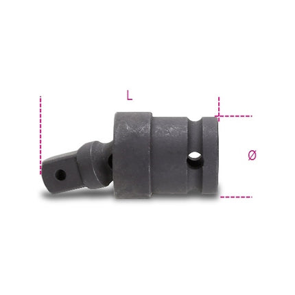 BETA   720/25 SNODO MACCHINA QUADRO MASCHIO E FEMMINA 1/2"