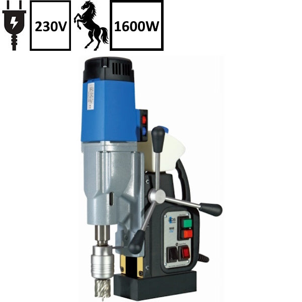 BDS MASCHINEN TRAPANO MAGNETICO MOD. MAB 525 POTENZA 1600W