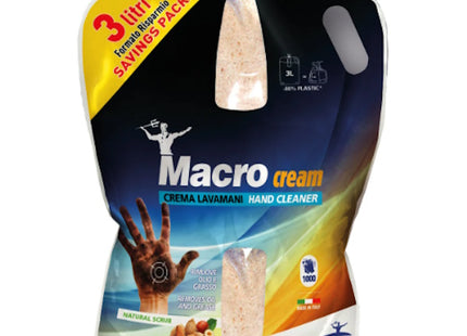 NETTUNO RICARICA CREMA LAVAMANI IN SACCHETTO T-BAG MACROCREAM ML3000