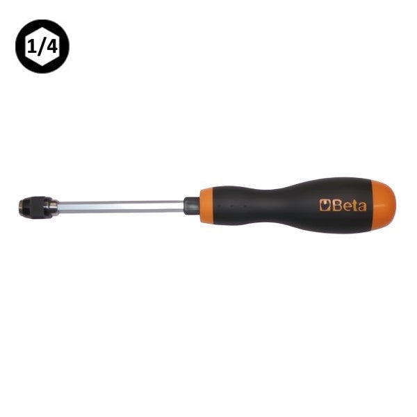 BETA   851SR PORTAINSERTI BITS A SGANCIO RAPIDO CON IMPUGNATURA 1/4"