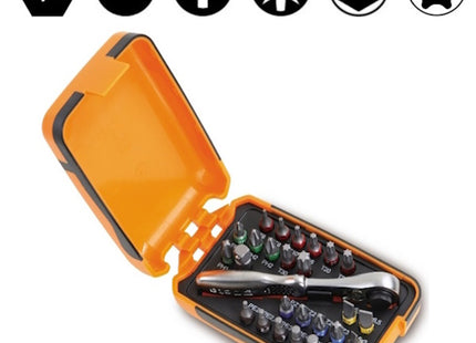 BETA   860/C27 SET DI 25 INSERTI BITS CON ACCESSORI DA 1/4"(A2024)