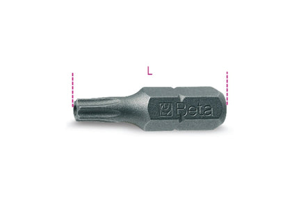 BETA   861RTX INSERTO BIT PER VITI TAMPER RESISTANT TORX DA 1/4" T 8