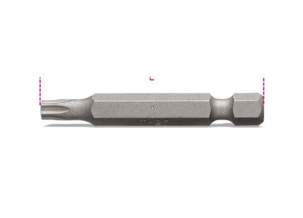 BETA   862TX INSERTO BIT PER VITI TORX ATTACCO 1/4" T 9
