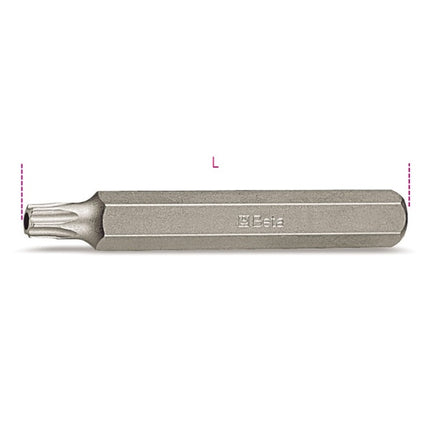 BETA   867RTX/L INSERTO BIT PER VITI TAMPER TORX LUNGO ATTACCO MM10
