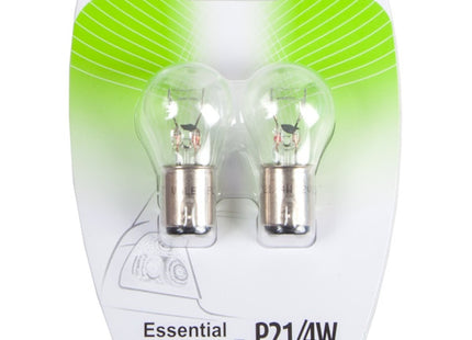 VALEO LAMPADINA LINEA ESSENTIAL P21W/4W 12V 21/4W BLISTER DA PZ2