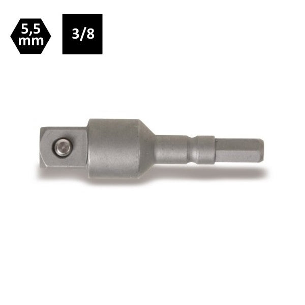 BETA   892/2 RACCORDO PER AVVITATORI ATTACCO MM5,5 QUADRO 3/8" MM50